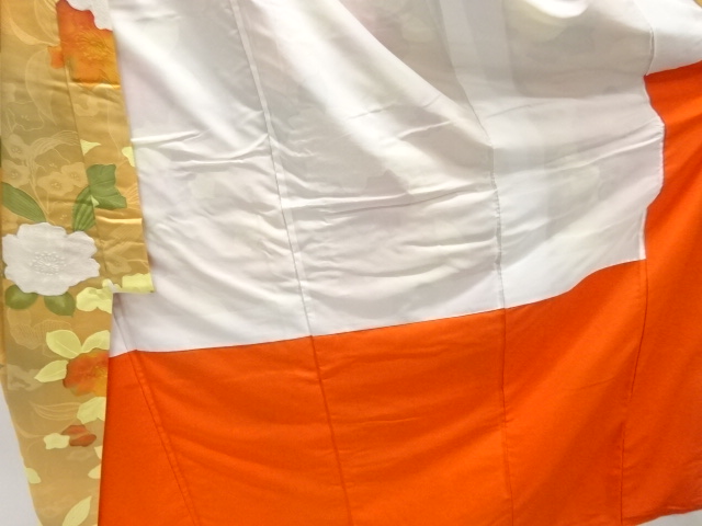  花模様子供着物